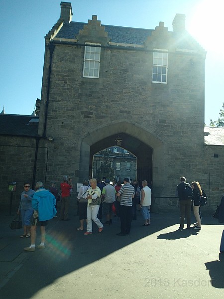2014 Edinburgh 2014-07-09 055.JPG - The Queen's residence when in Scotland is Holyrood Palace.